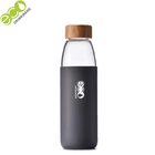 GA5040 500ml Silicone Glass Flask Bottle