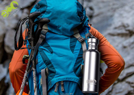 750ml Stainless Steel Vacuum Insulated Hiking Water Tea Bottle